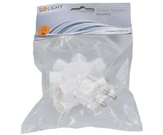Solight hub, 5 x 2,5A, baltas