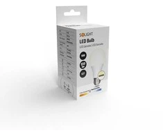 „Solight“ LED lemputė, klasikinės formos, 10 W, E27, 4000 K, 270°, 1100 lm