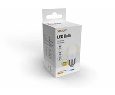 Solight LED lemputė, mini gaublys, 4W, E27, 3000K, 340lm