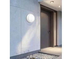 Solight LED outdoor lighting, adjustable light temperature - 3CCT, 15/18/20W, 1800lm, 22cm, 2in1 - baltas and juodas cover