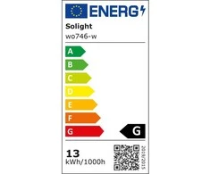Solight LED lauko apšvietimas Siena, baltas, 13W, 910lm, 4000K, IP54, 17cm