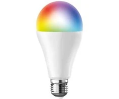 Solight LED SMART WIFI lemputė, klasikinė forma, 15W, E27, RGB, 270°, 1350lm