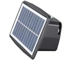 Solight LED saulės energija varomas sieninis šviestuvas, šiltas ir šaltas, baltas, 15 x 10 cm