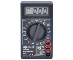 Solight multimeter, max. AC 500V, max. DC 500V / 10A, diode test, buzzer