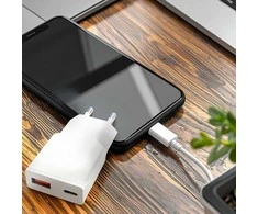 Solight USB A+C 20W greitas įkroviklis