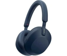 Sony belaidės ausinės WH-1000XM5, EU, mėlynas