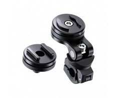 SP Connect Mirror Mount Pro SPC+ telefono laikiklis paspirtukui / motociklui – tvirtinimas prie veidrodėlio – juodas