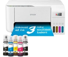 Daugiafunkcis spausdintuvas Epson EcoTank L3276, rašalinis,  Spalvotas | 3-in-1 | A4 | Wi-Fi | Baltas
