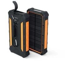 Epico Spello saulės energijos blokas 24000mAh juodas