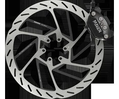 SRAM Maven Sidabrinis disc brake - aliuminio lever, stainless steel bolts - brake set front