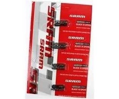 SRAM PowerLock -ketjulukko,10-vaihteinen, 4 kpl