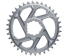 Priekinis dantratis SRAM Eagle X-Sync2 Direct Mount alu 3mm offset 34T pilkas