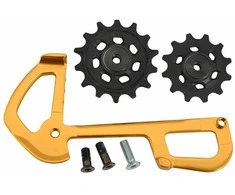 SRAM XX1 Eagle - pulleys and shifter guide Gold 52z.