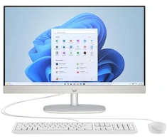 Stacionarus kompiuteris Hewlett Packard (HP) HP AiO 24-cr0022nc, 24 colių FHD, i5-1335U, 8 GB DDR4 3200, SSD 512 GB, „Windows“ su 2 mln. žaidimų leidimu