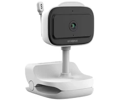 Niania Strong Strong DOVY system monitorowania niemowląt Wi-Fi Baltas, Juodas