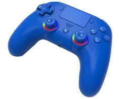 Subsonic belaidis LED valdiklis PS4 mėlynas - PS4/PC