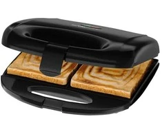 Skrudintuvas Clatronic ST 3814 sandwich maker 820 W Juodas