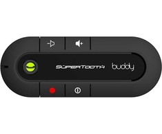 Supertooth Buddy, 128 x 149 x 13 mm, Wireless, 2.0+EDR, Juodas, 20 h, 1000 h