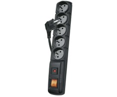 Surge protector EMOS 5 sockets 3m juodas