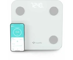 Svarstyklės TrueLife išmanioji technologija W1 balta
