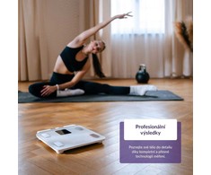 „TrueLife FitScale W8 BT Baltas“ – asmeninės diagnostinės „Bluetooth“ svarstyklės