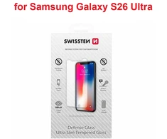 „Swissten“ itin plonas grūdintas stiklas, skirtas „Samsung Galaxy S26 Ultra“