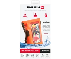Dėklas Swissten Atsparus vandeniui Universal Phone Case 2L