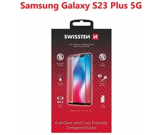 Swissten Full Face Tempered Glass Samsung Galaxy S23 Plus5G Juodas