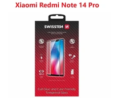 „Swissten“ grūdintas viso veido stiklas, skirtas „Xiaomi Redmi Note 14 Pro 5G“