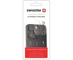 Swissten grūdintas stiklas fotoaparato objektyvui, skirtas Apple iPhone 16 Pro Max