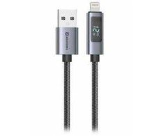Swissten LCD USB-A to Lightning Cable