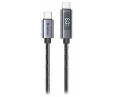 „Swissten“ LCD kabelis USB-C / USB-C 1,5 m