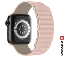 Swissten silikoninė magnetinė juostelė, skirta Apple Watch 42/44/45/49 mm