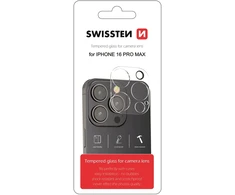 Swissten grūdintas stiklas fotoaparato objektyvui, skirtas Apple iPhone 16 Pro Max