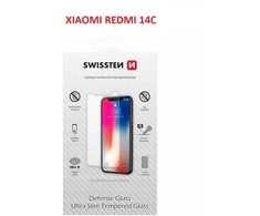 „Swissten“ itin plonas grūdintas stiklas, skirtas „Xiaomi Redmi 14C“