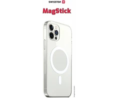 Dėklas Swissten Clear Jelly MagStick iPhone 14 Plus skaidrus