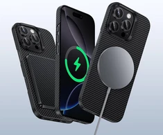 Dėklas SWISSTEN MagCarbon pouzdro pro Samsung Galaxy S24 Plus 5G juoda