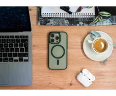 SWISSTEN MagStick FLEX dėklas Apple iPhone 14 Pro žalias