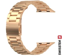 Swissten Išmaniojo laikrodžio Apple 1/2/3/4/5/6/SE dirželis, Rausvos spalvos, 38/40mm