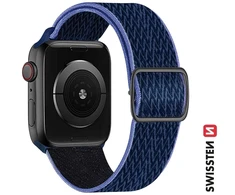 Swissten nailono apyrankė su sagtimi, skirta Apple Watch 42/44/45/49 mm