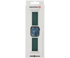 Swissten silikoninė magnetinė juostelė, skirta Apple Watch 42/44/45/49 mm