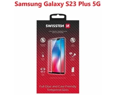 Swissten Full Face Tempered Glass Samsung Galaxy S23 Plus5G Juodas