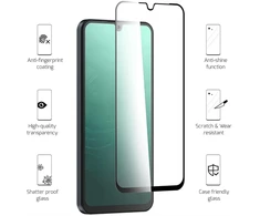 „Swissten“ grūdintas viso veido spalvotas rėmelis, skirtas „Samsung Galaxy A17 4G/5G“.