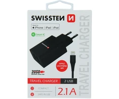 Swissten įkroviklis 2x USB-A 2.1 A (22056000)