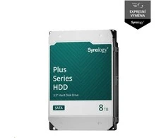 SYNOLOGY HAT3320-8T 3,5" SATA kietasis diskas, NAS kokybės, skirtas J Value ir Plus įrenginiams, 8 TB. Patobulintas suderinamumas ir valdymas.