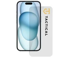 Tactical apsauginis stiklas Shield 2.5D skirtas Apple iPhone 15 skaidrus