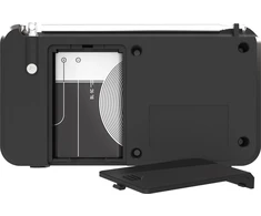 Telestar TOP100 portable DAB+/FM radio, Bluetooth, batteri 1050 mAh, Juodas