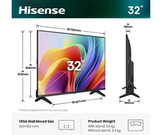 Televizorius TV Hisense 32"