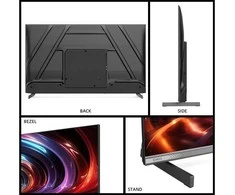 CHiQ L40QST televizorius, 40 colių įstrižainės, QLED, „Full HD“, „Google TV“, berėmis, „Dolby Audio“, „dbx-tv“, HDR 10