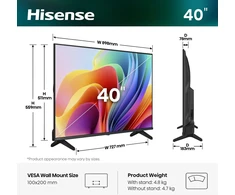 Televizorius TV Hisense 40"